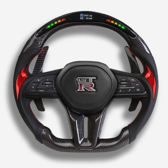 nissan gtr r35 custom steering wheel