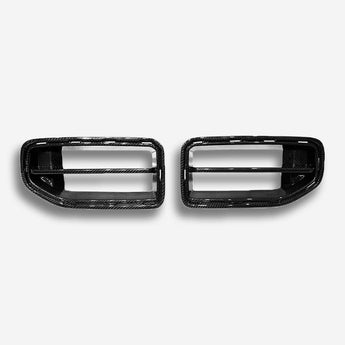 bmw m2 g87 carbon fiber grille front view