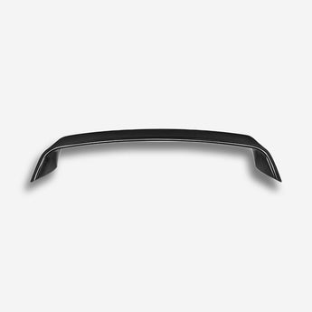 bmw m2 g87 mp style carbon fiber spoiler front view