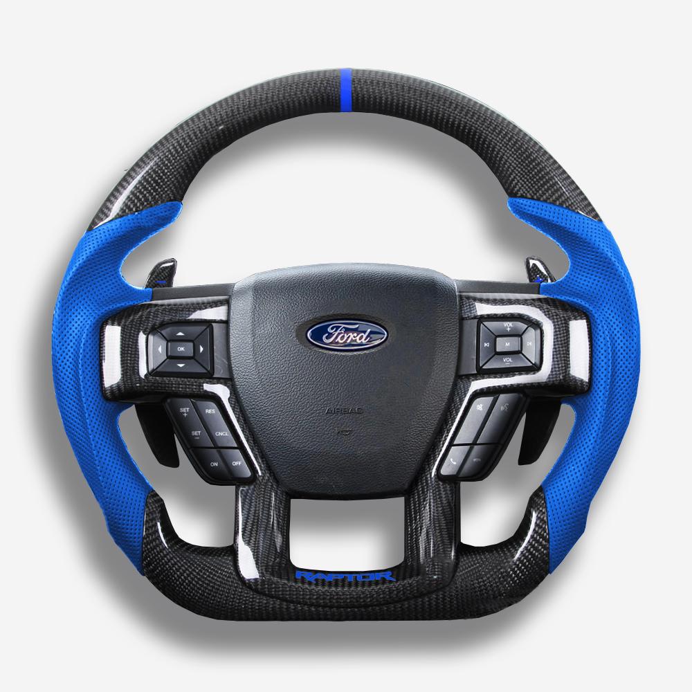 ford f150 carbon fiber steering wheel