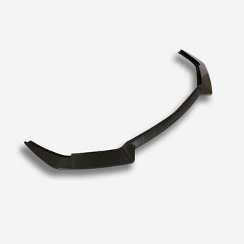 ford mustang carbon fiber front splitter lip side view