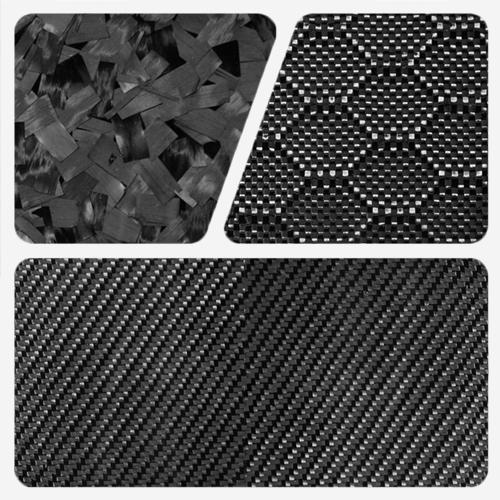 carbon fiber, forged carbon fiber and honeycomb