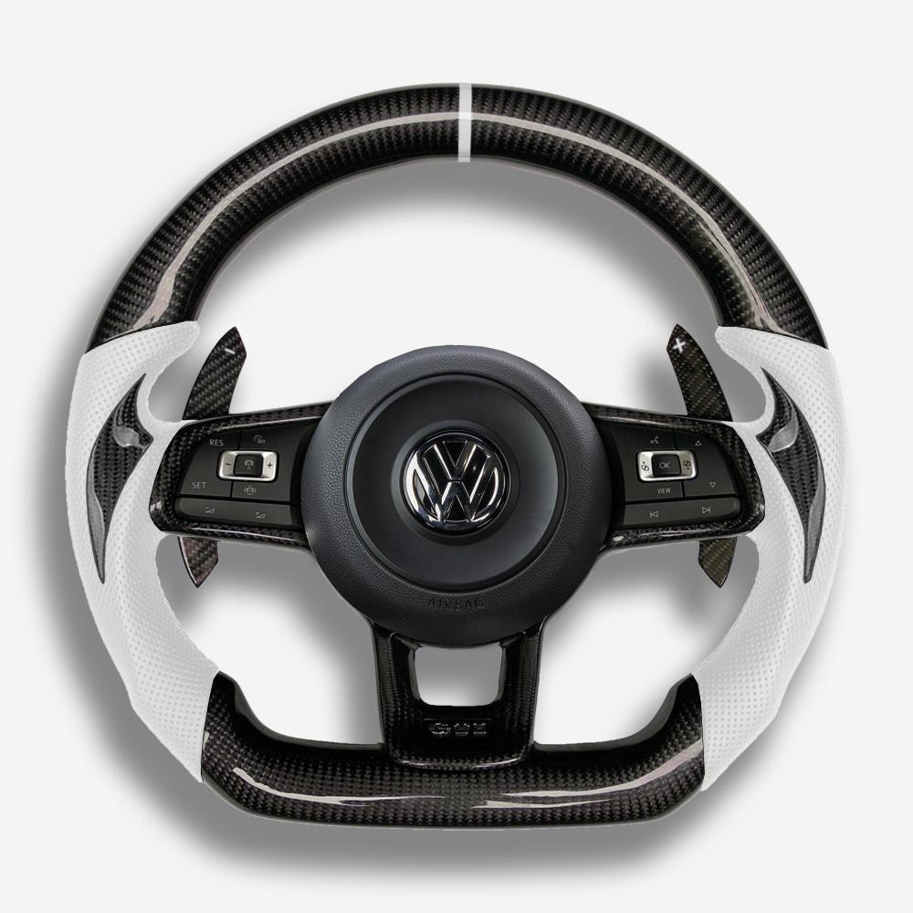 golf mk7 carbon fiber steering wheel