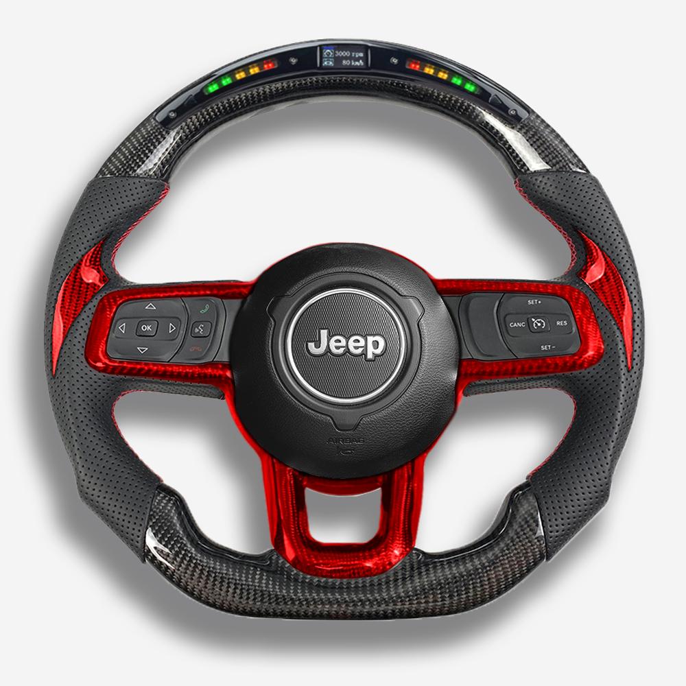 jeep wrangler custom steering wheel