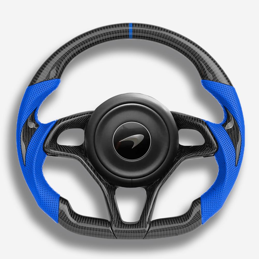 mclaren 570 carbon fiber steering wheel
