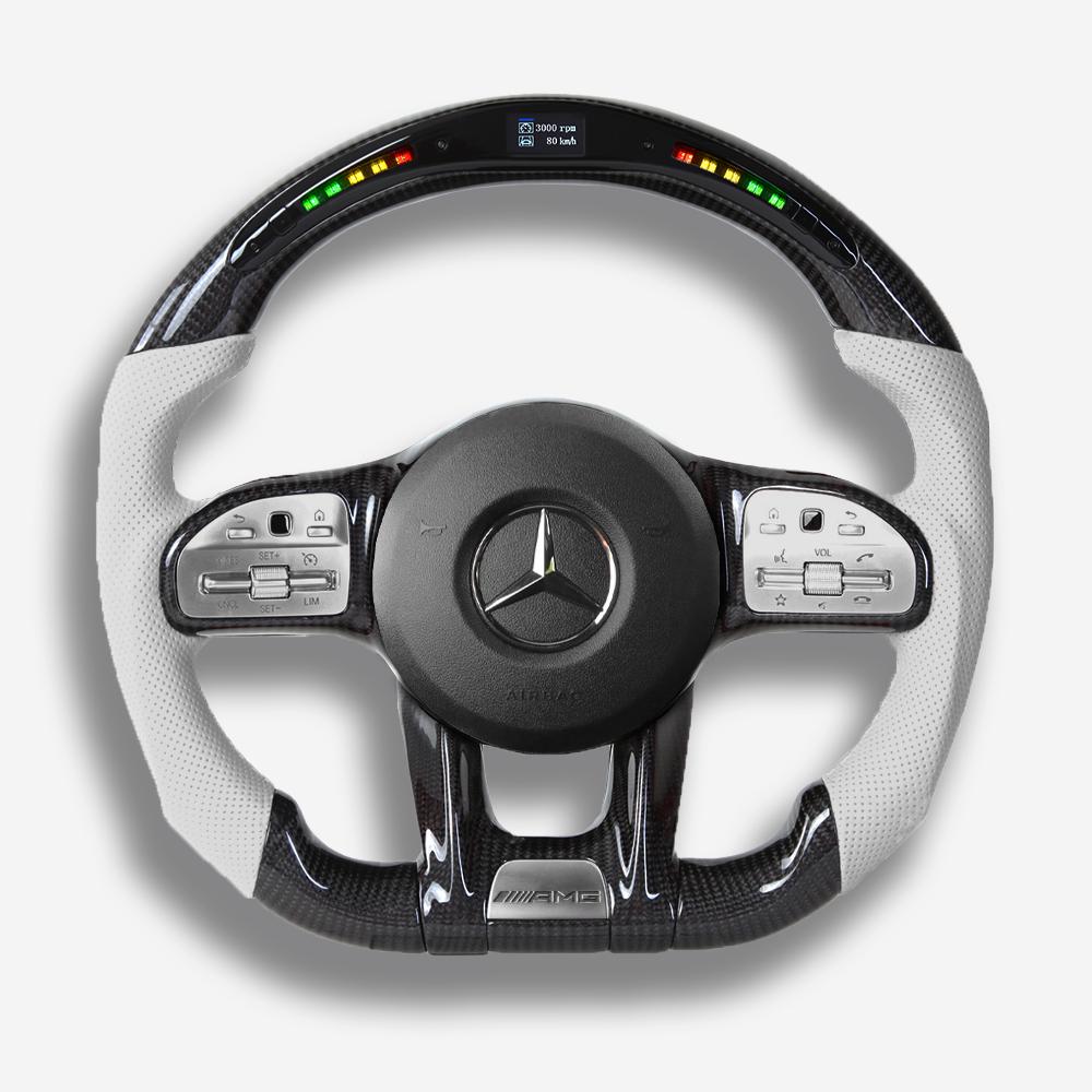 mercedes 2020-2021 carbon fiber steering wheel