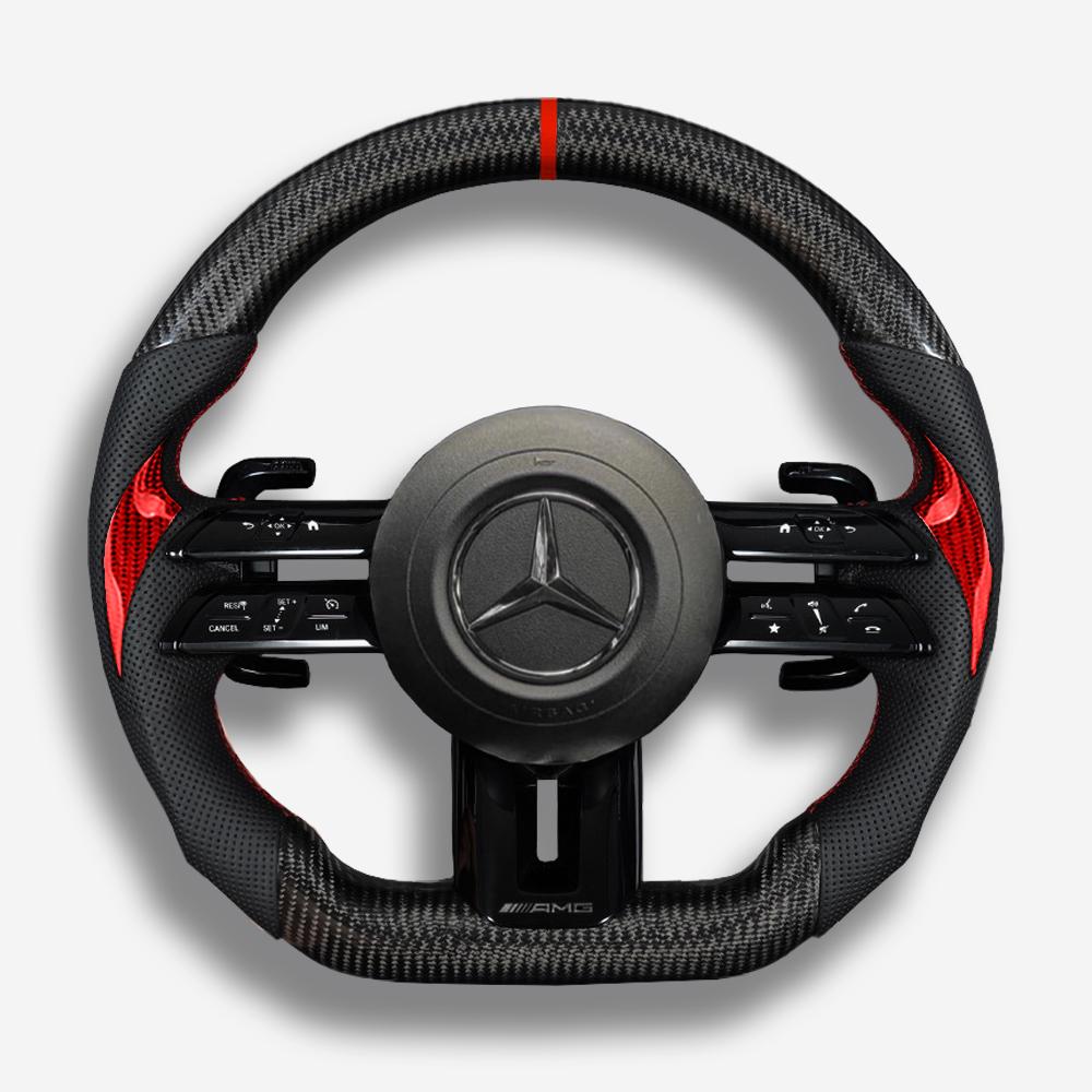 mercedes 2022 custom steering wheel