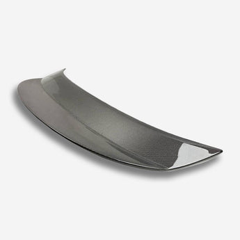 nissan 370z carbon fiber duckbell spoiler left angle view