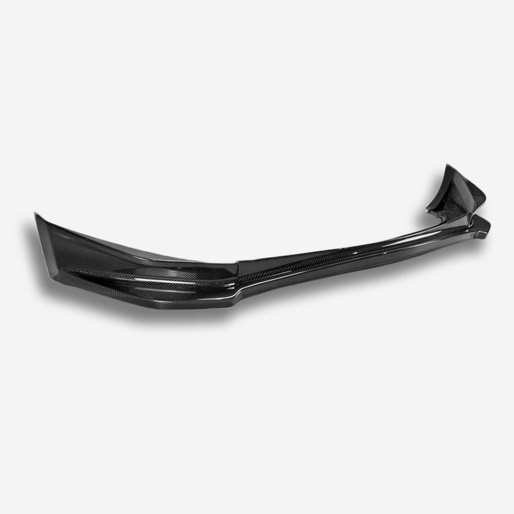 nissan 370z carbon fiber front lip right angle view