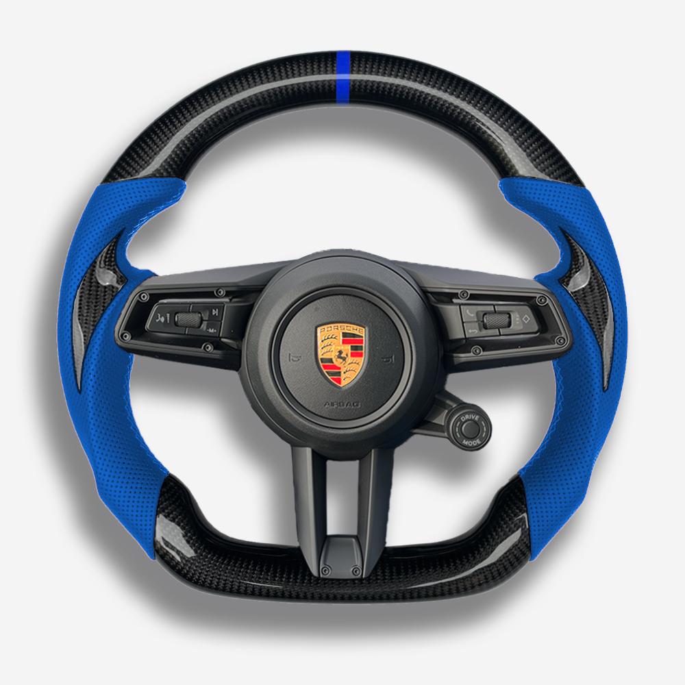 porsche carbon fiber steering wheel