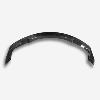 toyota supra mk5 carbon fiber front splitter lip top view