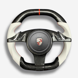 porsche 2010-2014 pdk carbon fiber steering wheel